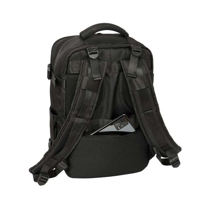 Safta Mochila Viaje Cabina Portatil F.C. Barcelona Negra 15,6'' 29x44x19 cm 9