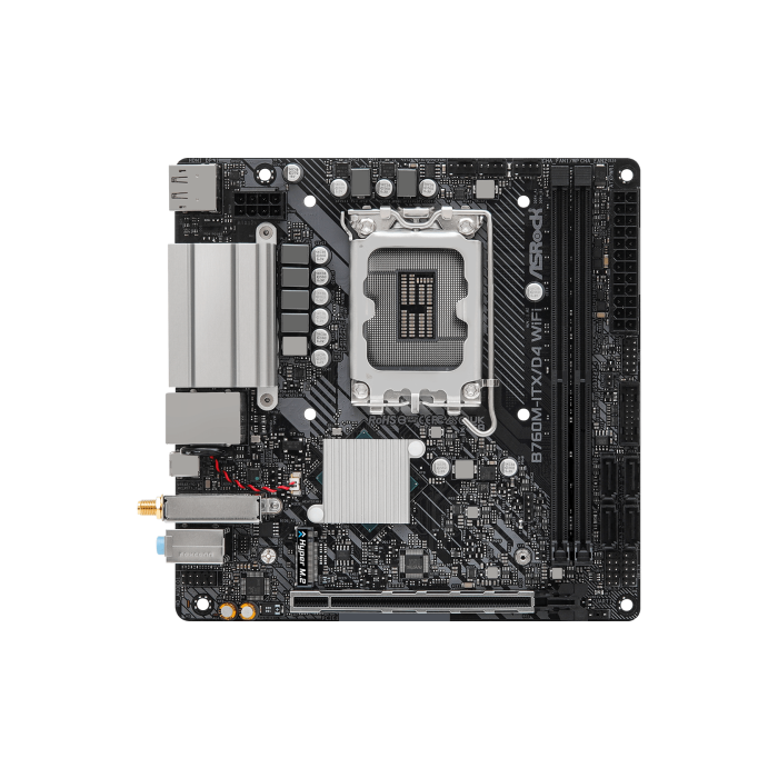 Asrock B760M-ITX/D4 WiFi Intel B760 LGA 1700 mini ITX 1