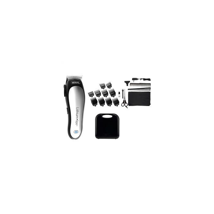 Wahl 79600-3116 Cortapelos con/sin Cable Lithium-Ion - Batería de 90 Minutos, 8 Peines, Corte de 1-25mm Wahl 79600-3116 Cortapelos con/sin Cable Lithium-Ion - Batería de 90 Minutos, 8 Peines, Corte de 1-25mm