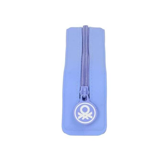 Safta Estuche Portatodo Escolar de Silicona Benetton lila con una Cremallera 75x55x185 mm 2 Safta Estuche Portatodo Escolar de Silicona Benetton lila con una Cremallera 75x55x185 mm 2