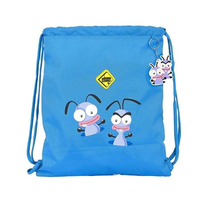 Bolsa Mochila con Cuerdas El Hormiguero Azul (35 x 40 x 1 cm) 4 Bolsa Mochila con Cuerdas El Hormiguero Azul (35 x 40 x 1 cm) 4