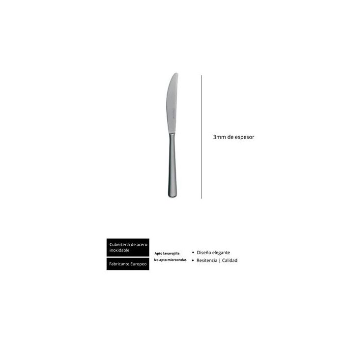 Ambassador Cuchillo Chuletero 230 Mm (12 Unidades) 1 Ambassador Cuchillo Chuletero 230 Mm (12 Unidades) 1