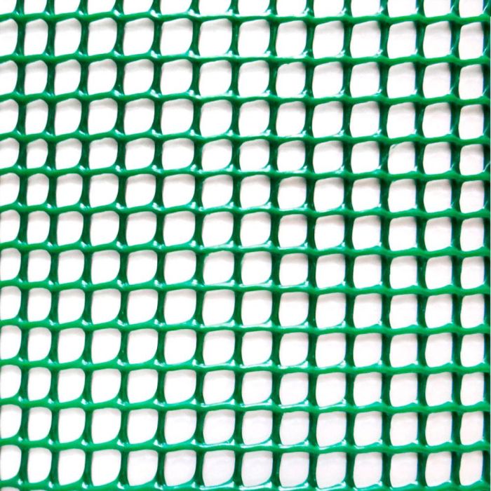 Rollo de malla ligera cadrinet color verde 1x25m cuadro: 4,5x4,5mm faura