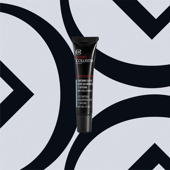 Collistar UOMO ATTIVI PURI Contorno Ojos Ácido Hialurónico y Cafeína para Hombre 15 ml 4
