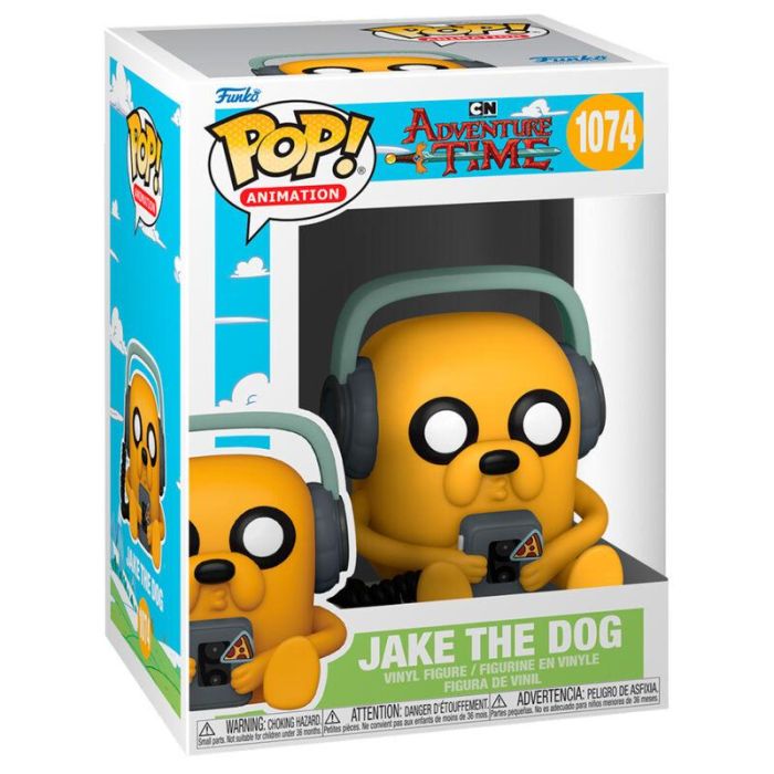 Figura POP Adventure Time Jake with Player 1 Figura POP Adventure Time Jake with Player 1