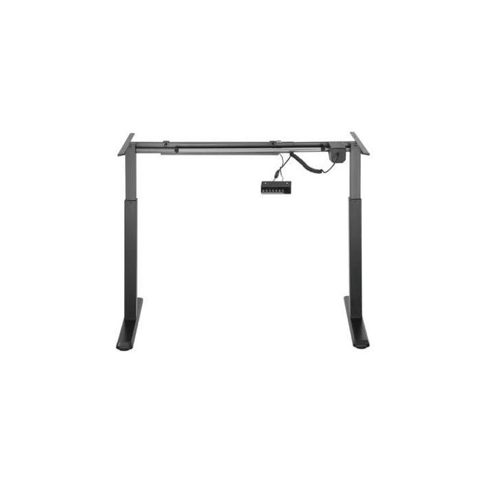 Aisens DF01B-079 Bastidor de Escritorio Motorizado Altura Ajustable con Panel de Control, 80kg, Negro (Tablero no incluido) 1