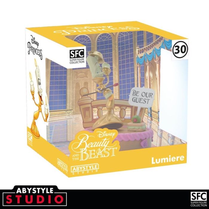 Abystyle Figura Disney - Lumiere de La Bella y la Bestia, Super Figure Collection, 12cm 1 Abystyle Figura Disney - Lumiere de La Bella y la Bestia, Super Figure Collection, 12cm 1