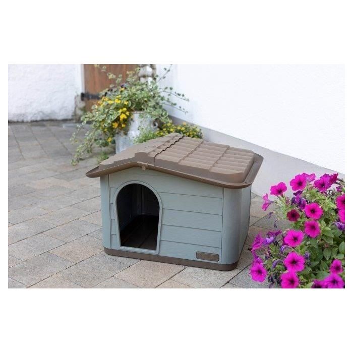 Casa para gatos - KERBL - PAOLA Eco XL - 75 x 59 x 55 cm - Interior/exterior 4 Casa para gatos - KERBL - PAOLA Eco XL - 75 x 59 x 55 cm - Interior/exterior 4