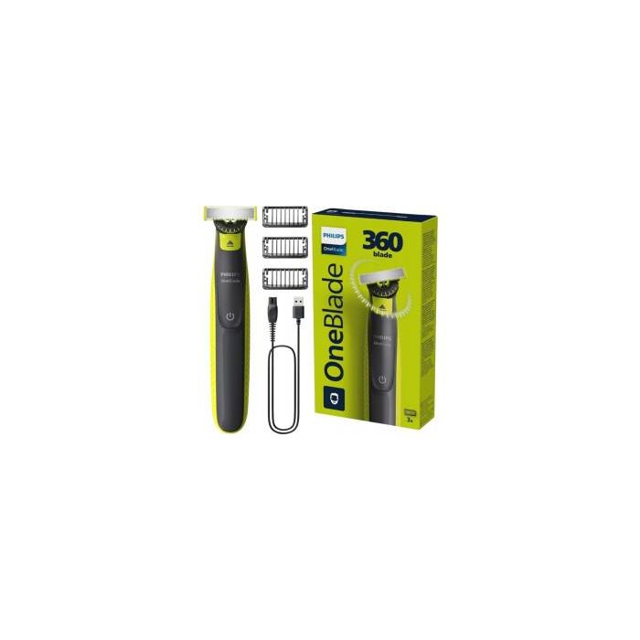 Philips Oneblade 360 QP2724/23 Cortapelo Recortar Perfilar Afeitar Vello Facial 1