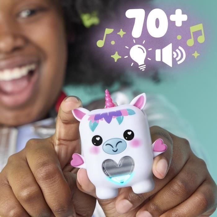 Nano-mals Meadowmist el Unicornio, compañero electrónico, más de 70 reacciones, para niños mayores de 5 años 1 Nano-mals Meadowmist el Unicornio, compañero electrónico, más de 70 reacciones, para niños mayores de 5 años 1
