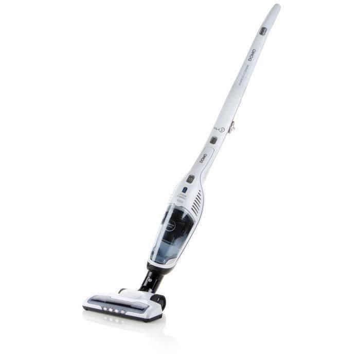 Domo DO217SV Aspirador Escoba Vertical 2 en 1 14,4V Li-Ion Ciclónico con Cepillo Giratorio, Recogedor Extraíble, Autonomía 48 min y Depósito 0,5L 2 Domo DO217SV Aspirador Escoba Vertical 2 en 1 14,4V Li-Ion Ciclónico con Cepillo Giratorio, Recogedor Extraíble, Autonomía 48 min y Depósito 0,5L 2