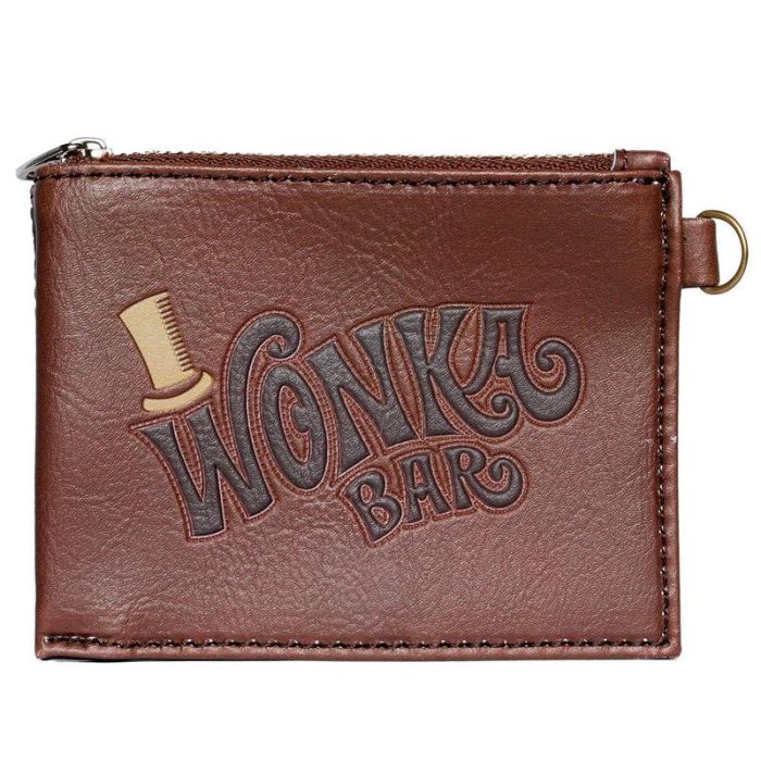 KARACTERMANIA Monedero Wonka Bar Charlie y la Fábrica de Chocolate, 9x11,5x1cm, 1 Compartimento con Cremallera