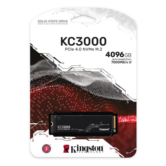 Kingston KC3000 M.2 4TB NVMe PCIe 4.0 x4 SSD para PC/ordenador portátil 2