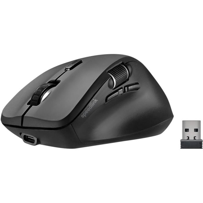 Speedlink Maus LIBERA. rechargable. wirel. & BT. silent. bk retail 5