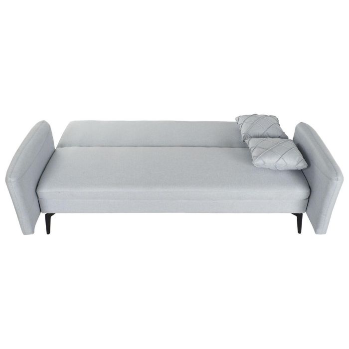 Sofa Cama Vintage DKD Home Decor Azul Celeste Negro 102 x 79 x 197 cm 3