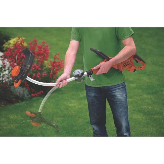 Black + Decker GL9035 Cortabordes Eléctrico 900W 35cm E-Drive Motor Superior Cabezal Giratorio para Césped Denso 3 Black + Decker GL9035 Cortabordes Eléctrico 900W 35cm E-Drive Motor Superior Cabezal Giratorio para Césped Denso 3