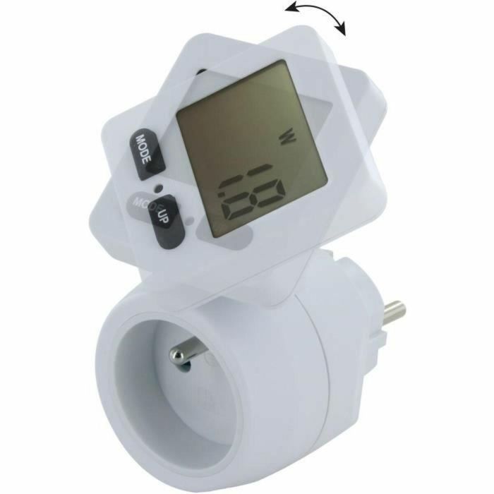 Chacon 54351 Medidor de Consumo de Energía Eléctrica con Criba Giratoria Modelo FR