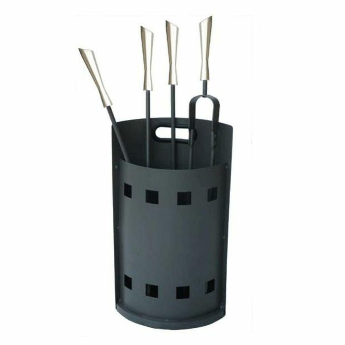 Utensilios para Chimenea DKD Home Decor Acero Inoxidable Acero (4 Piezas) Utensilios para Chimenea DKD Home Decor Acero Inoxidable Acero (4 Piezas)