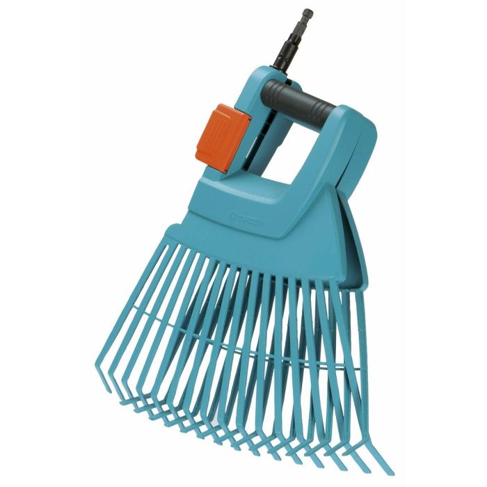 Gardena Escoba de Jardín XXL combisystem 2 en 1 | Rastrillo de Césped Separable y Plegable para Recoger Desechos 2 Gardena Escoba de Jardín XXL combisystem 2 en 1 | Rastrillo de Césped Separable y Plegable para Recoger Desechos 2