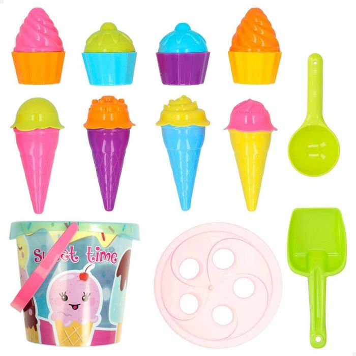 Set de Juguetes de Playa Colorbaby Polipropileno (15 Unidades) 2