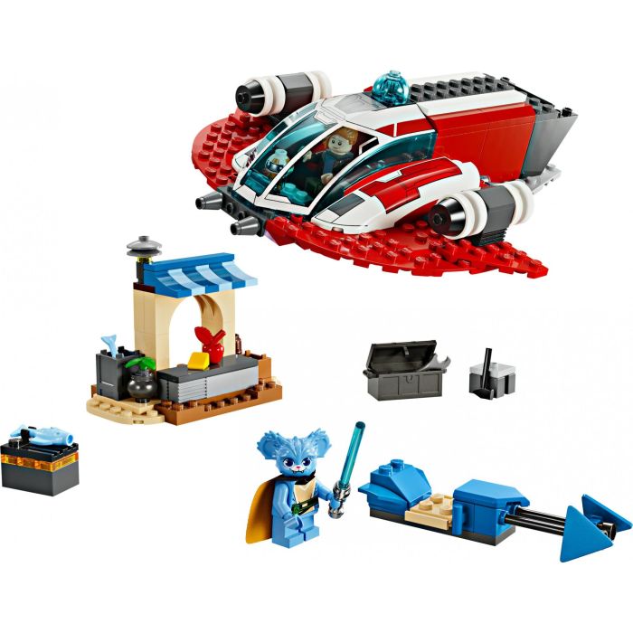 LEGO 75384 The Crimson Firehawk Star Wars Nave Espacial Set Iniciación +4 Años con Minifiguras Nash Durango, Nubs y RJ-83 1 LEGO 75384 The Crimson Firehawk Star Wars Nave Espacial Set Iniciación +4 Años con Minifiguras Nash Durango, Nubs y RJ-83 1