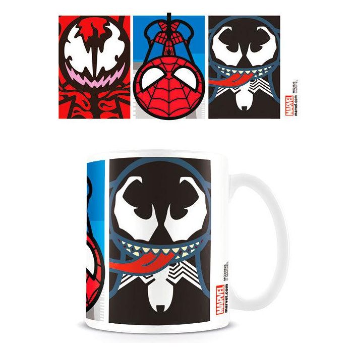 PYRAMID Taza Spiderman Venom Marvel Kawaii Cerámica 315ml
