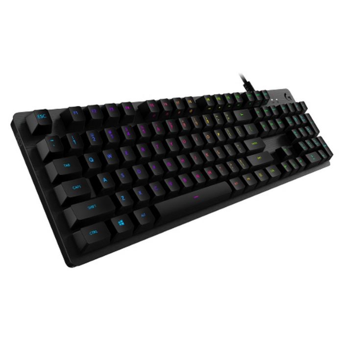 Logitech G G512 Teclado mecánico para juegos LIGHTSYNC RGB Carbono, alto rendimiento con interruptores mecánicos y relé USB 7 Logitech G G512 Teclado mecánico para juegos LIGHTSYNC RGB Carbono, alto rendimiento con interruptores mecánicos y relé USB 7