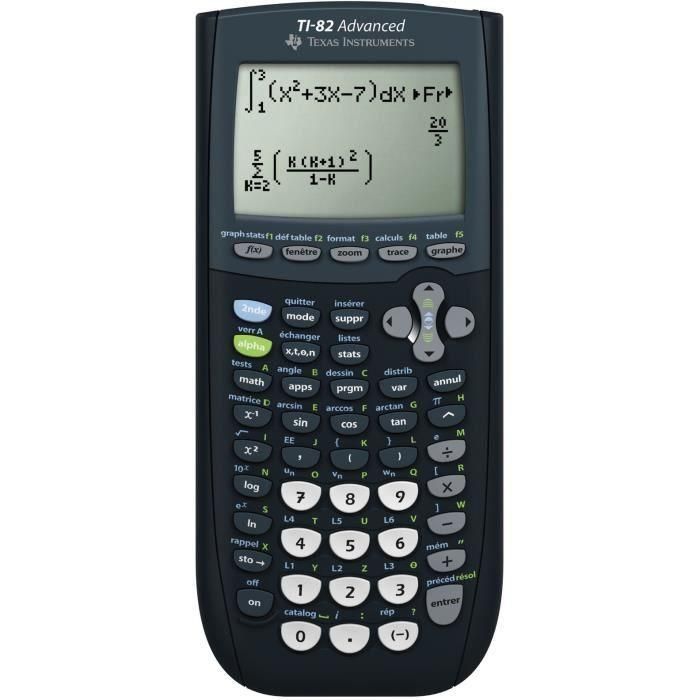 INSTRUMENTOS DE TEXAS - Calculadora - TI-82 Calculadora científica avanzada INSTRUMENTOS DE TEXAS - Calculadora - TI-82 Calculadora científica avanzada