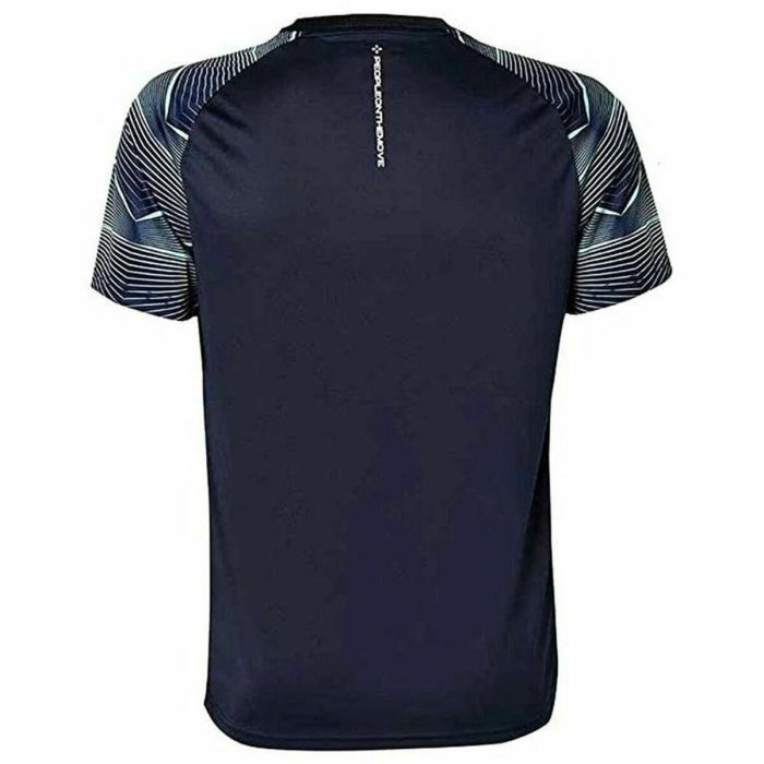Camiseta de Manga Corta Hombre Kappa Eoste Graphik Azul marino S 1 Camiseta de Manga Corta Hombre Kappa Eoste Graphik Azul marino S 1