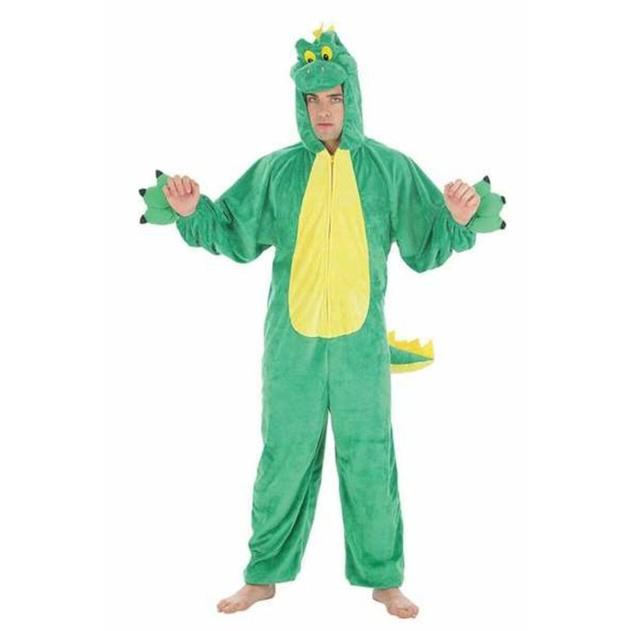 Disfraz adulto dino verde talla l