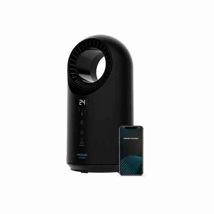 Cecotec Ventilador eléctrico ReadyWarm 8400 Bladeless Connected Interior Negro 1500 W 4