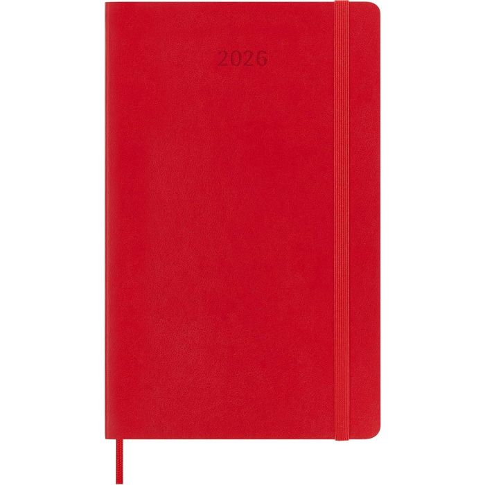 Agenda 2026 Tapa Blanda 12 Meses Diaria L (13 X 21 Cm) Rojo Moleskine Dsf212Dc3Y26 5