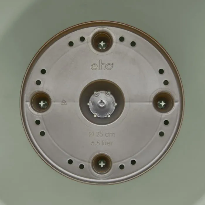 Elho ELH8711904500658 Maceta redonda High 35 Verde Ø 34 x H 45 cm Exterior 100% reciclado 2