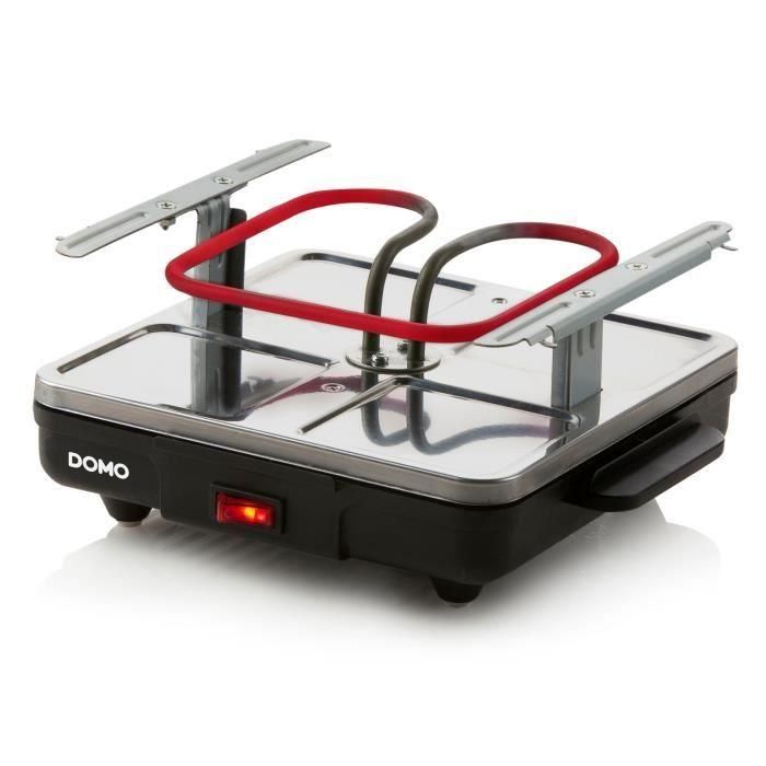 DOMO DO9147G parrilla para raclette para 4 personas - Negro 1