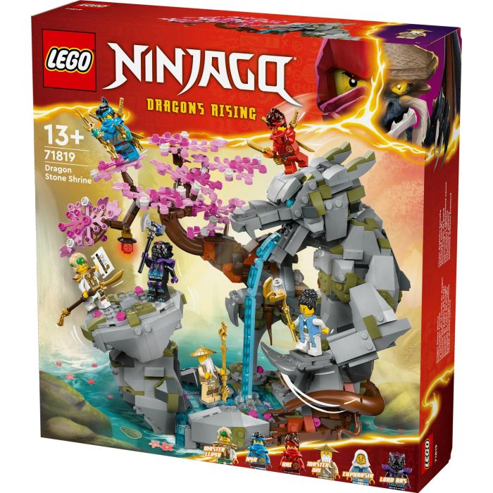 LEGO 71819 NINJAGO Santuario de Roca del Dragón, Juguete de Construcción Ninja, Set con 6 Minifiguras 10 LEGO 71819 NINJAGO Santuario de Roca del Dragón, Juguete de Construcción Ninja, Set con 6 Minifiguras 10
