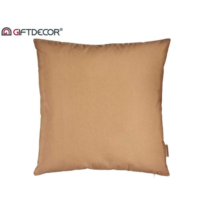 Funda Cojin Cremallera 60X60 Beige Giftdecor (24 Unidades) 1 Funda Cojin Cremallera 60X60 Beige Giftdecor (24 Unidades) 1