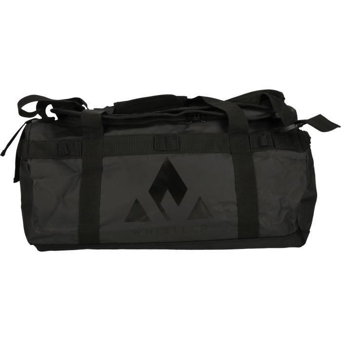 Whistler WHI5715738250928 Bolsa de Deporte Fidel 40L Negro. Poliéster Robusto, Ideal para Gimnasio y Viaje Corto.