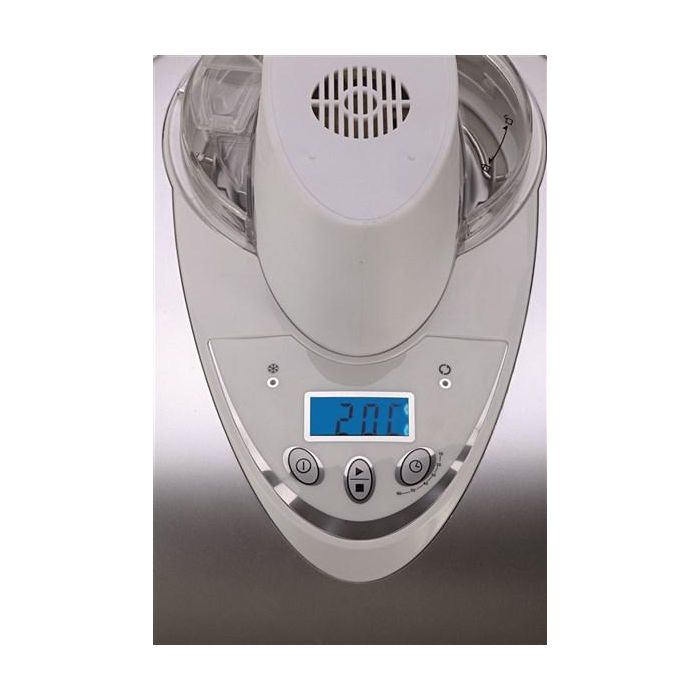 Ariete Heladera Gran Gelato Metal 693 Auto Refrigerante con Compresor Interno y Pantalla LCD para Helados Caseros 3