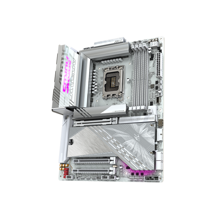 Gigabyte Placa Base Z890 A ELITE X ICE, Intel LGA 1851, DDR5, 4 DIMM, 256GB, WiFi 7, USB 3.2, HDMI, ATX - 9MZ89ELXE-00-10 3 Gigabyte Placa Base Z890 A ELITE X ICE, Intel LGA 1851, DDR5, 4 DIMM, 256GB, WiFi 7, USB 3.2, HDMI, ATX - 9MZ89ELXE-00-10 3