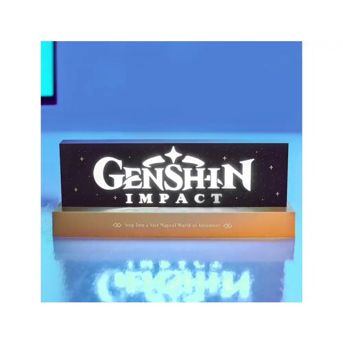 Wondee Genshin Impact The Official Licensed Light Lámpara Gaming PS Xbox PC para Coleccionistas 3