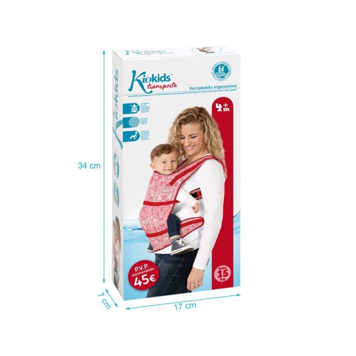 Mochila Ergonómica Acuática En Neopreno Con Estampado Rojo 4 Mochila Ergonómica Acuática En Neopreno Con Estampado Rojo 4