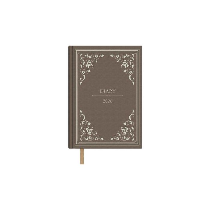 Agenda Anual (2026) Dohe Victorian Cosida Tapa Extra 140X200 D/P Marron