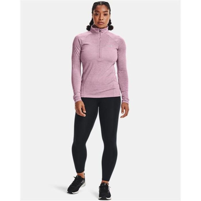Sudadera sin Capucha Mujer Under Armour Tech Ciruela 1