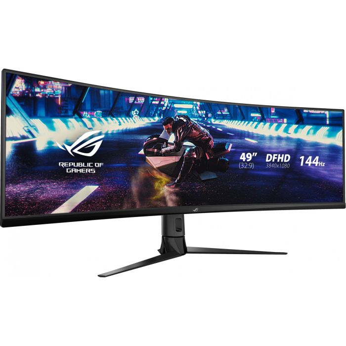 Asus ROG Strix XG49VQ 90LM04H0-B01170 Monitor Curvo Gaming 49" Dual FHD 144Hz 4ms VA FreeSync 2 HDR DisplayHDR 400 1