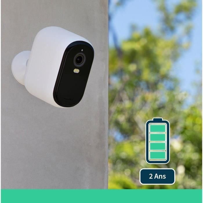 Cámara de vigilancia ARLO ESSENTIAL2 XL 2K con visión nocturna por infrarrojos, inalámbrica, 4 en 1 3 Cámara de vigilancia ARLO ESSENTIAL2 XL 2K con visión nocturna por infrarrojos, inalámbrica, 4 en 1 3