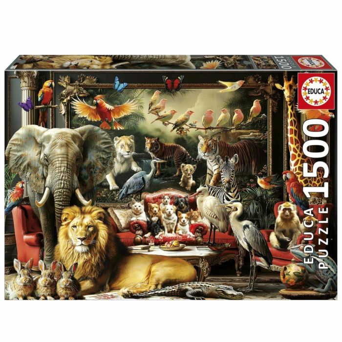 Educa Puzzle La Mansión de los Animales 1500 piezas 85 x 60 cm a partir de 15 años EDU1747456931590 5