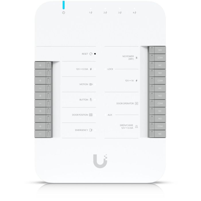 Ubiquiti UA-Hub-Door Access Door Hub Ethernet LAN 10/100/1000 Mbit/s, con indicadores LED y solicitud de salida 0 Ubiquiti UA-Hub-Door Access Door Hub Ethernet LAN 10/100/1000 Mbit/s, con indicadores LED y solicitud de salida 0