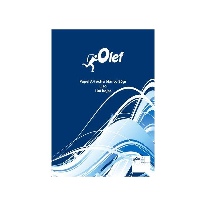 Papel A4 Olef 80G 100H Liso (Set de 24)