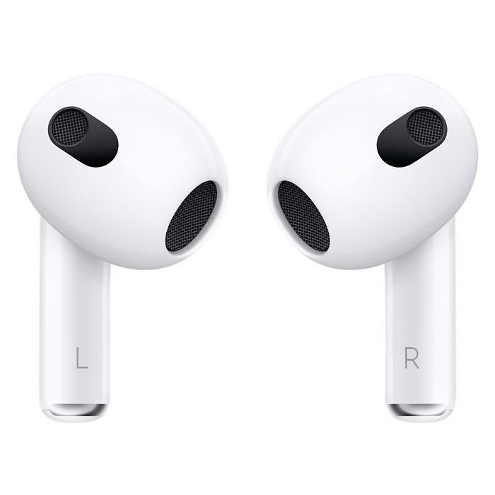Apple AirPods (3ª generación) con estuche de carga Lightning, intraaural, inalámbrico, blanco 1 Apple AirPods (3ª generación) con estuche de carga Lightning, intraaural, inalámbrico, blanco 1