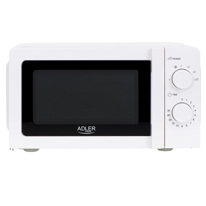 Microondas Adler AD 6205 Blanco Negro 700 W 20 L 8 Microondas Adler AD 6205 Blanco Negro 700 W 20 L 8